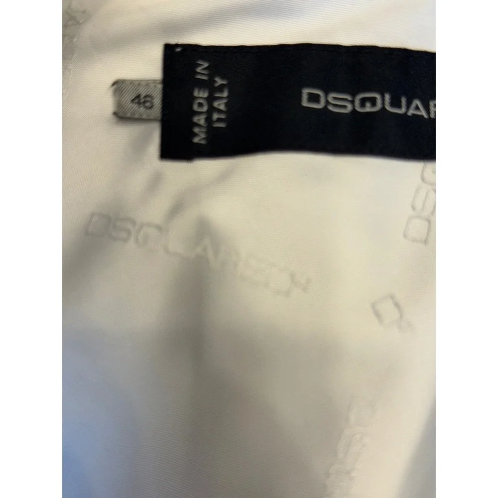 Dsquared2 Mens Sport Coat Blazer Jacket Casual Business Made‎ in Italy 48R